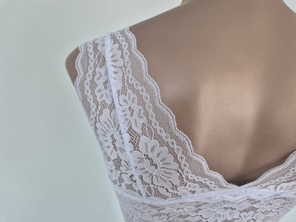 Bralette en dentelle JUNE Bleu ciel 61059 (LL)