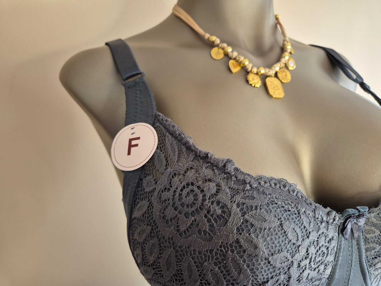 Soutien-gorge ORNELA Bonnet F 27306 Anthracite (LL)