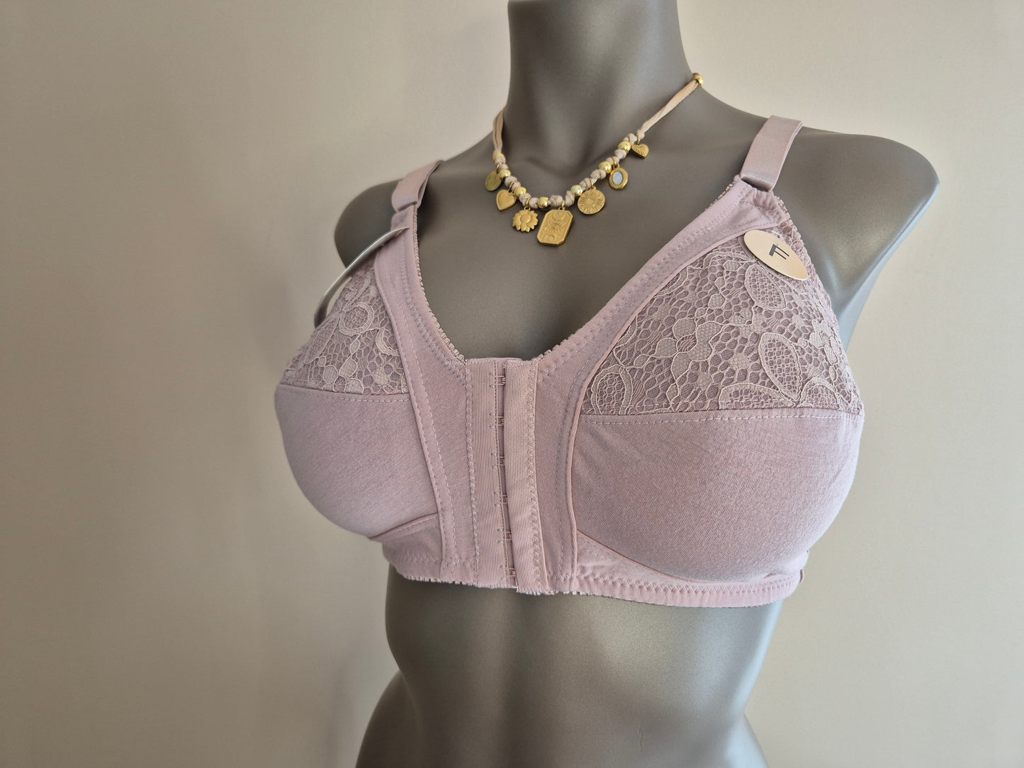 Soutien-gorge JULIA bonnet F Beige 4419 (GRANDE TAILLE) (LL)