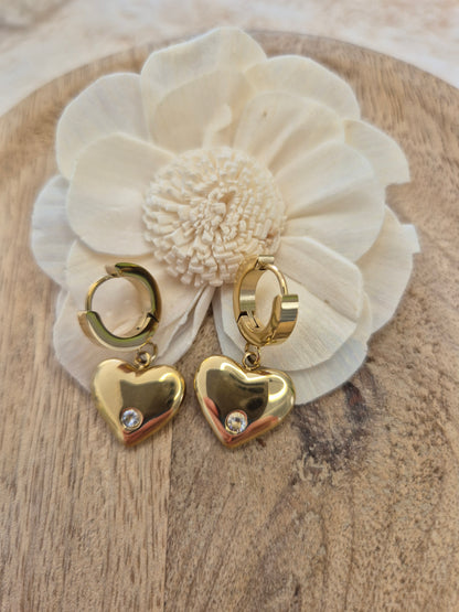 Boucle d'oreilles EVANIA 💕 or ou argent 💕