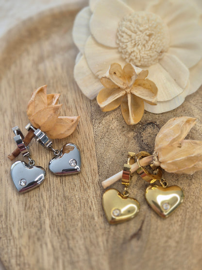 Boucle d'oreilles EVANIA 💕 or ou argent 💕