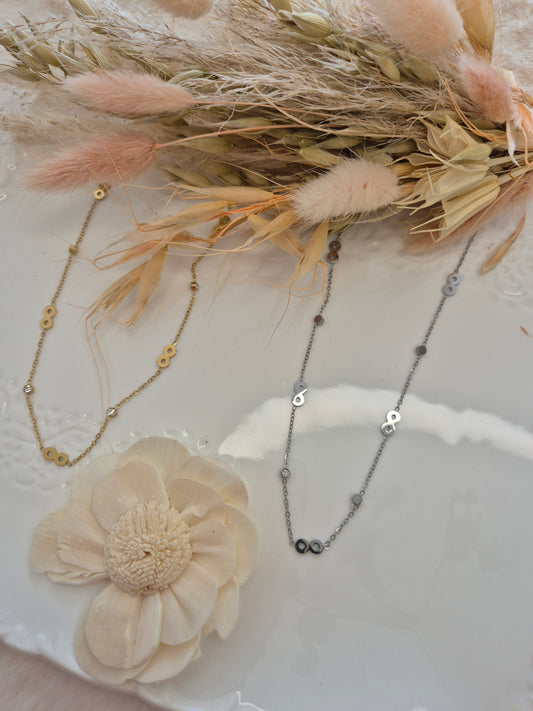 Collier FANNY 🎀 or ou argent 🎀