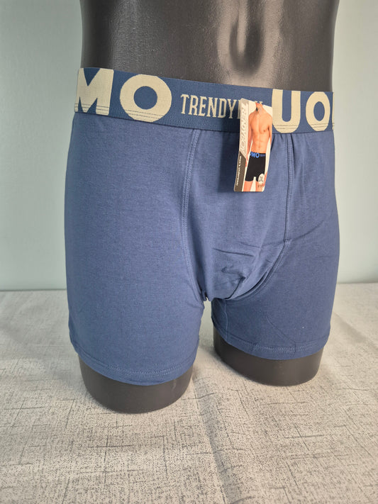 Boxer Homme TIAGO bleu uomo gris 791 (FY)