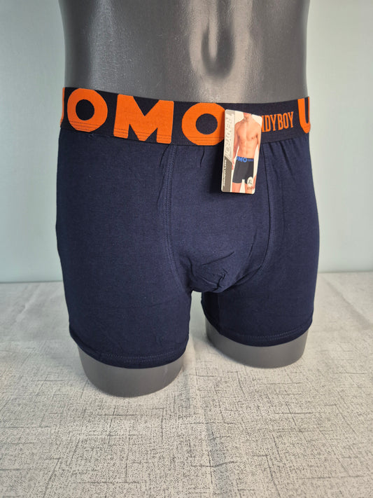 Boxer Homme TIAGO bleu uomo orange 791 (FY)
