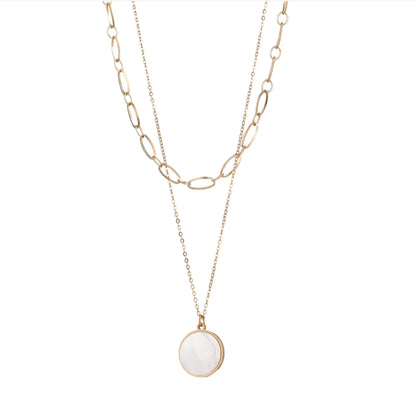 Collier double AZYLIS Or ou Argent 🎀