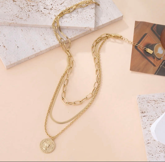 Collier multi-rangs DELPHINE