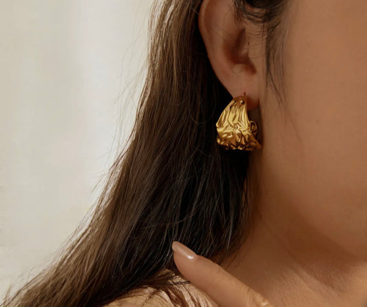 Boucles d'oreilles DARCY ( Doré ou Argenté)